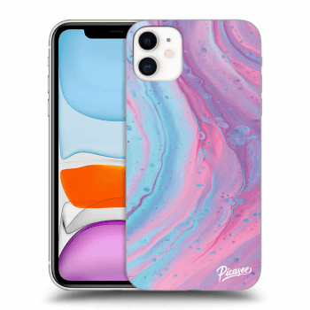 Husă pentru Apple iPhone 11 - Pink liquid