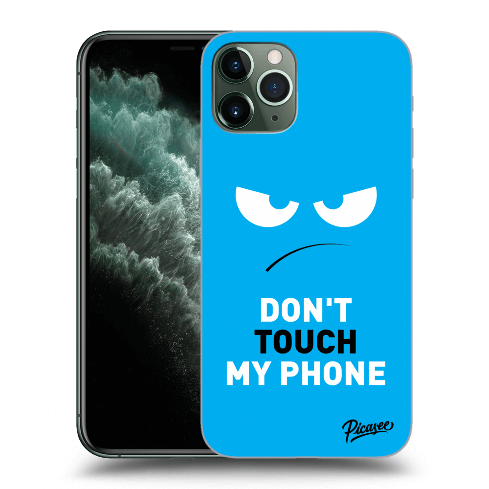 Picasee ULTIMATE CASE MagSafe pentru Apple iPhone 11 Pro - Angry Eyes - Blue