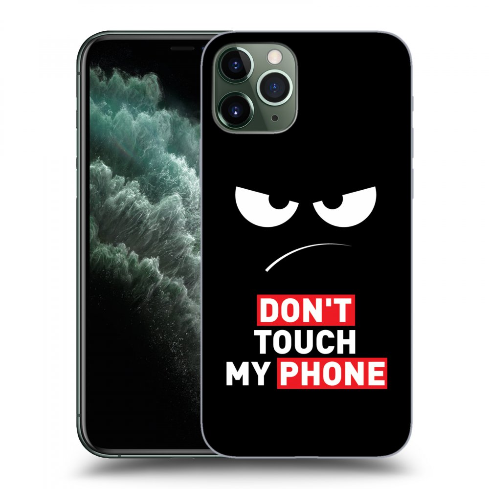 Picasee ULTIMATE CASE pentru Apple iPhone 11 Pro - Angry Eyes - Transparent