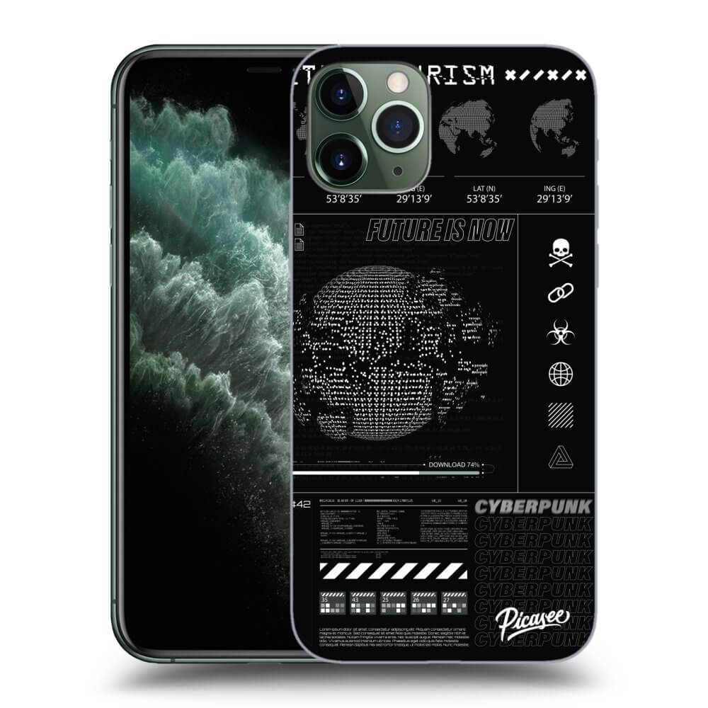 Picasee husă transparentă din silicon pentru Apple iPhone 11 Pro - FUTURE