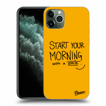 Picasee husă transparentă din silicon pentru Apple iPhone 11 Pro - Smile