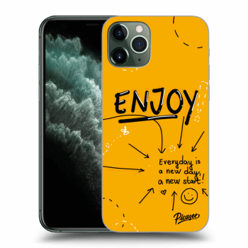 Picasee husă transparentă din silicon pentru Apple iPhone 11 Pro - Enjoy