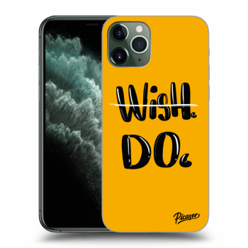 Picasee husă transparentă din silicon pentru Apple iPhone 11 Pro - Wish Do