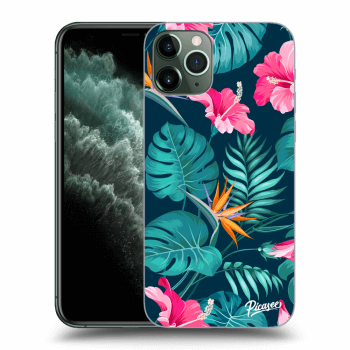 Husă pentru Apple iPhone 11 Pro - Pink Monstera