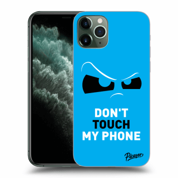 Picasee husă transparentă din silicon pentru Apple iPhone 11 Pro - Cloudy Eye - Blue