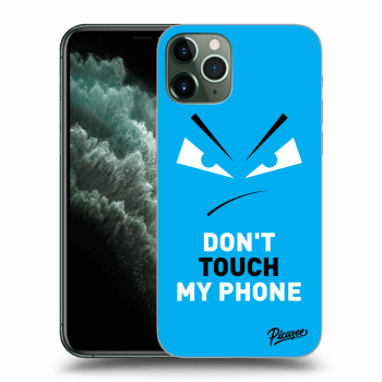 Picasee husă transparentă din silicon pentru Apple iPhone 11 Pro - Evil Eye - Blue