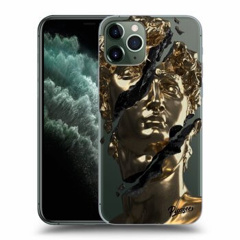 Picasee husă transparentă din silicon pentru Apple iPhone 11 Pro - Golder