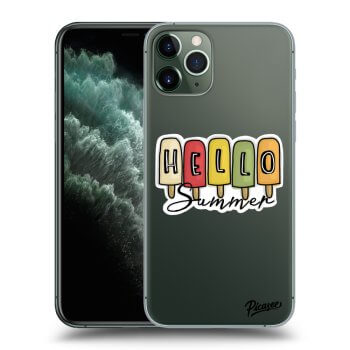 Picasee husă transparentă din silicon pentru Apple iPhone 11 Pro - Ice Cream