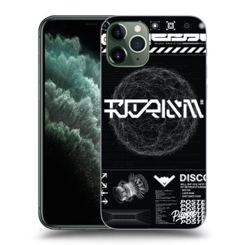 Picasee husă transparentă din silicon pentru Apple iPhone 11 Pro - BLACK DISCO
