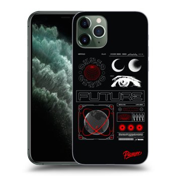 Picasee husă transparentă din silicon pentru Apple iPhone 11 Pro - WAVES