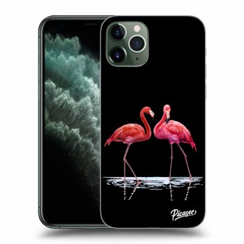 Husă pentru Apple iPhone 11 Pro - Flamingos couple