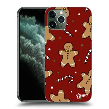 Picasee husă transparentă din silicon pentru Apple iPhone 11 Pro - Gingerbread 2