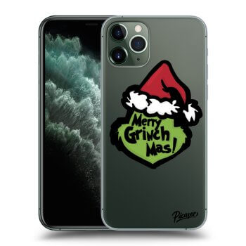 Picasee husă transparentă din silicon pentru Apple iPhone 11 Pro - Grinch 2
