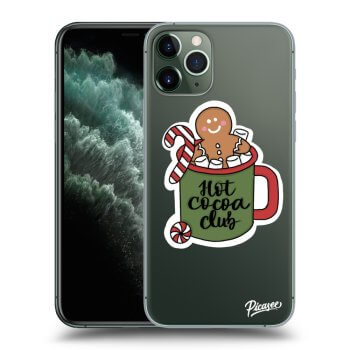 Picasee husă transparentă din silicon pentru Apple iPhone 11 Pro - Hot Cocoa Club
