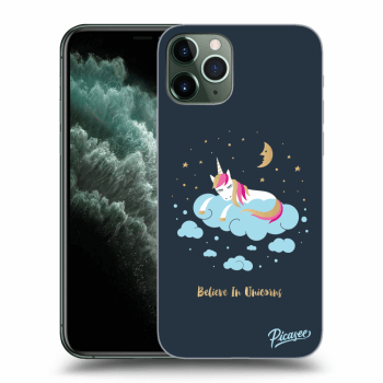 Picasee husă transparentă din silicon pentru Apple iPhone 11 Pro - Believe In Unicorns