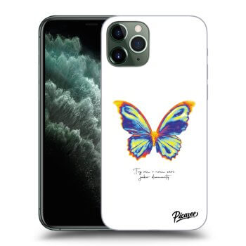 Picasee husă transparentă din silicon pentru Apple iPhone 11 Pro - Diamanty White