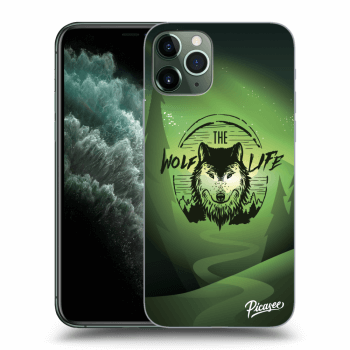 Picasee husă transparentă din silicon pentru Apple iPhone 11 Pro - Wolf life