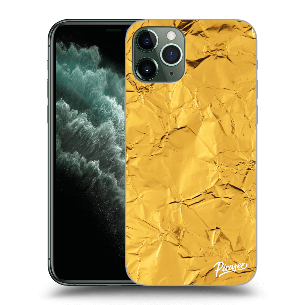 Picasee ULTIMATE CASE MagSafe pentru Apple iPhone 11 Pro - Gold