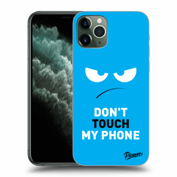 Picasee ULTIMATE CASE pentru Apple iPhone 11 Pro Max - Angry Eyes - Blue