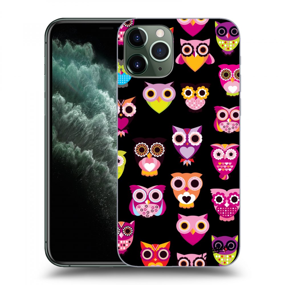 Picasee ULTIMATE CASE MagSafe pentru Apple iPhone 11 Pro Max - Owls