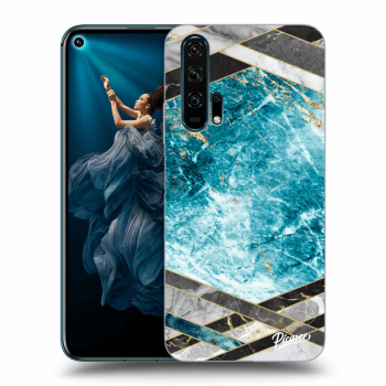 Husă pentru Honor 20 Pro - Blue geometry