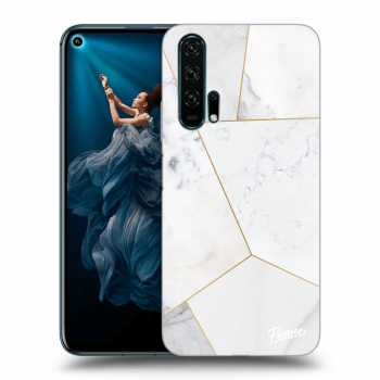 Husă pentru Honor 20 Pro - White tile