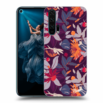 Husă pentru Honor 20 Pro - Purple Leaf