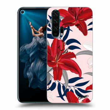 Husă pentru Honor 20 Pro - Red Lily