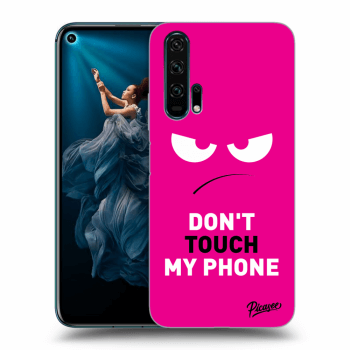 Picasee ULTIMATE CASE pentru Honor 20 Pro - Angry Eyes - Pink