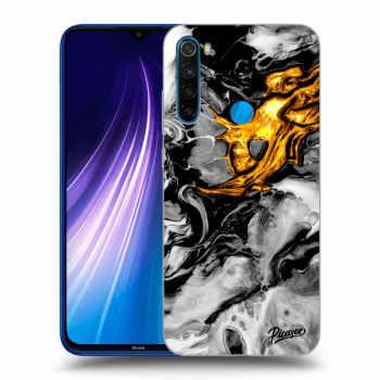 Husă pentru Xiaomi Redmi Note 8 - Black Gold 2