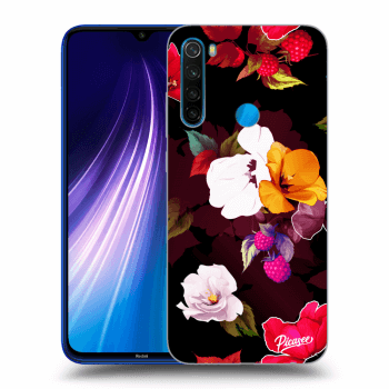 Picasee ULTIMATE CASE pentru Xiaomi Redmi Note 8 - Flowers and Berries