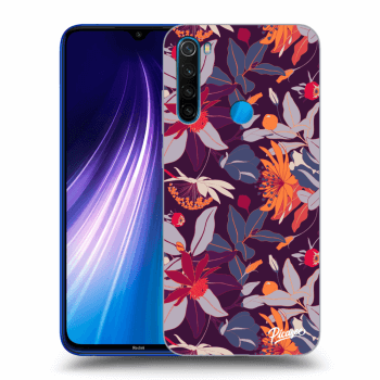 Husă pentru Xiaomi Redmi Note 8 - Purple Leaf