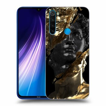 Husă pentru Xiaomi Redmi Note 8 - Gold - Black