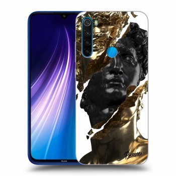 Husă pentru Xiaomi Redmi Note 8 - Gold - Black