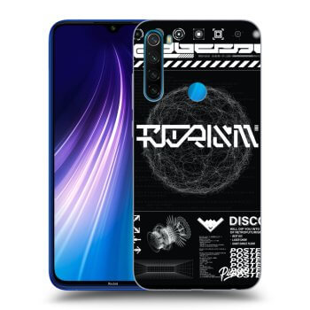 Picasee husă neagră din silicon pentru Xiaomi Redmi Note 8 - BLACK DISCO