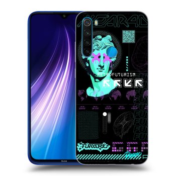 Picasee husă neagră din silicon pentru Xiaomi Redmi Note 8 - RETRO