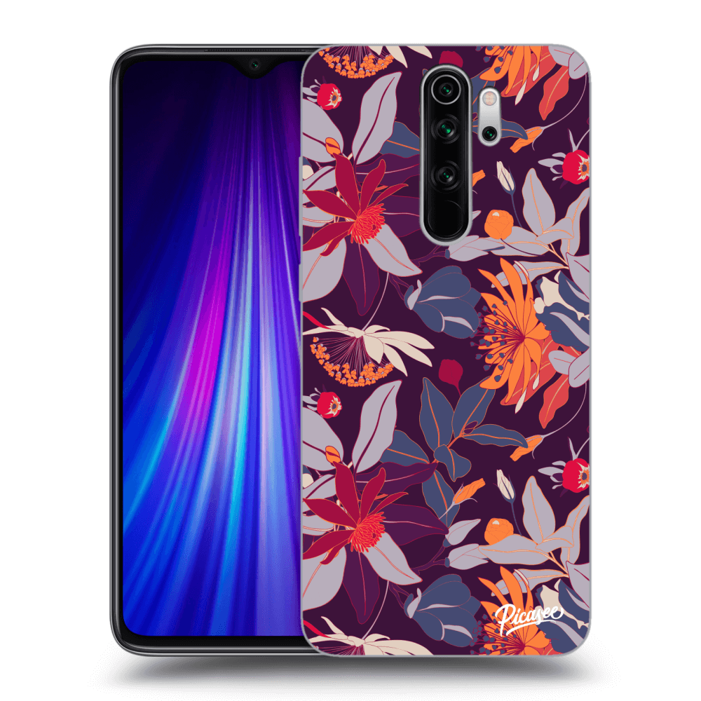 Picasee ULTIMATE CASE pentru Xiaomi Redmi Note 8 Pro - Purple Leaf