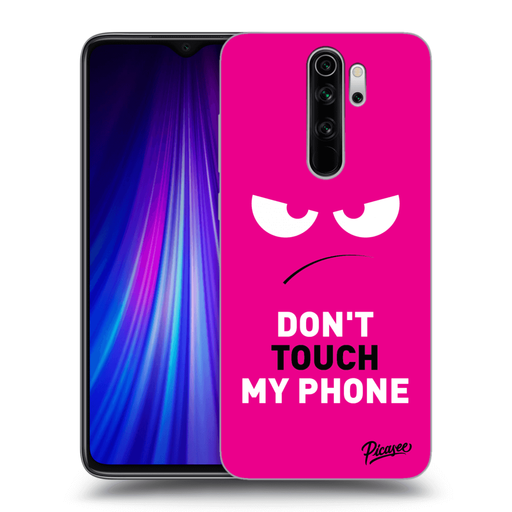 Picasee ULTIMATE CASE pentru Xiaomi Redmi Note 8 Pro - Angry Eyes - Pink