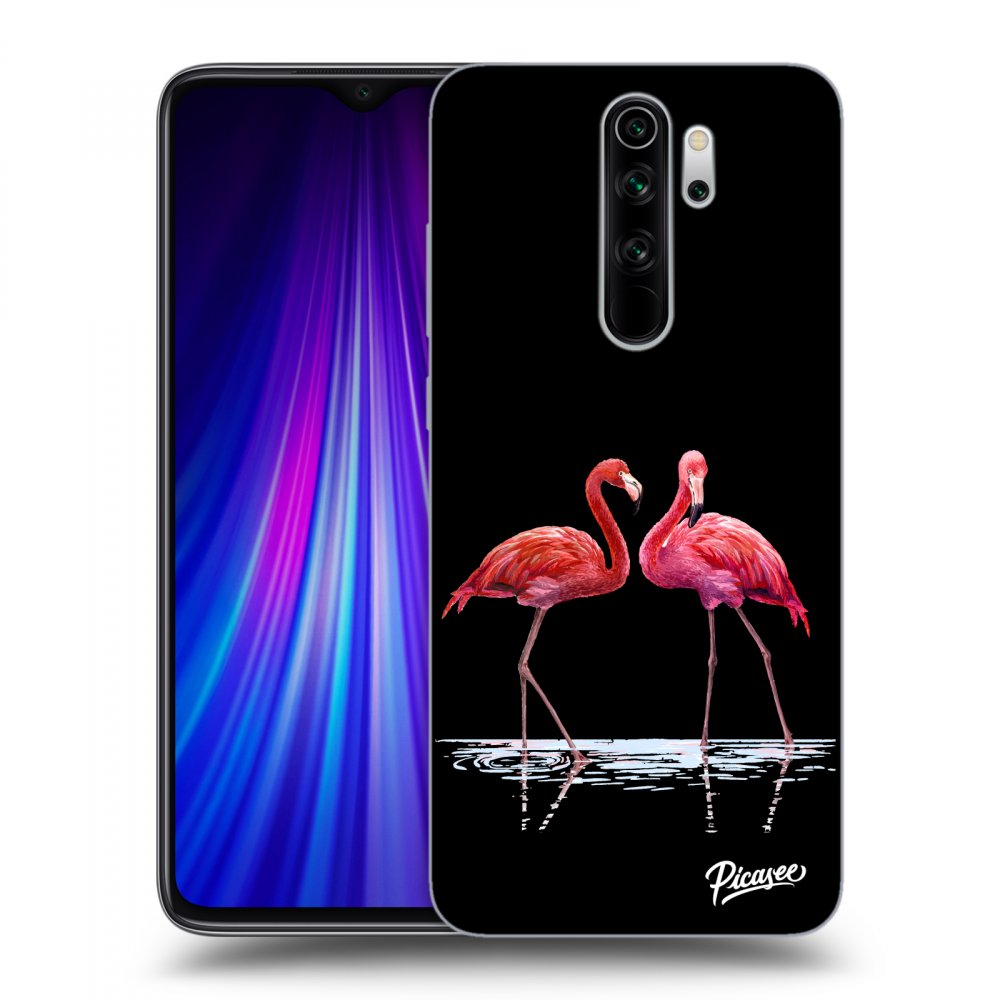 Picasee ULTIMATE CASE pentru Xiaomi Redmi Note 8 Pro - Flamingos couple