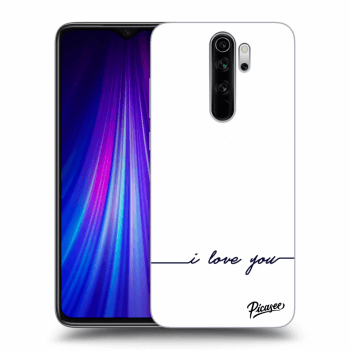 Husă pentru Xiaomi Redmi Note 8 Pro - I love you