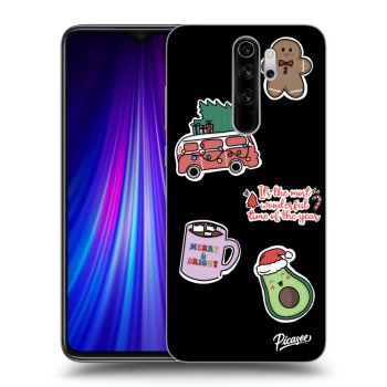 Husă pentru Xiaomi Redmi Note 8 Pro - Christmas Stickers