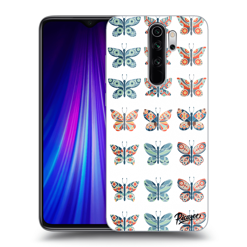 Picasee ULTIMATE CASE pentru Xiaomi Redmi Note 8 Pro - Butterflies