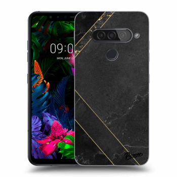 Husă pentru LG G8s ThinQ - Black tile