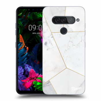 Husă pentru LG G8s ThinQ - White tile