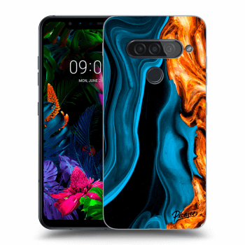 Husă pentru LG G8s ThinQ - Gold blue