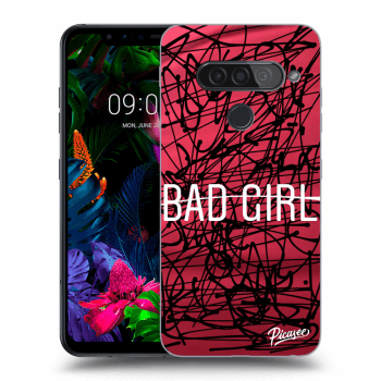 Picasee husă transparentă din silicon pentru LG G8s ThinQ - Bad girl