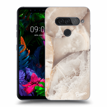 Husă pentru LG G8s ThinQ - Cream marble