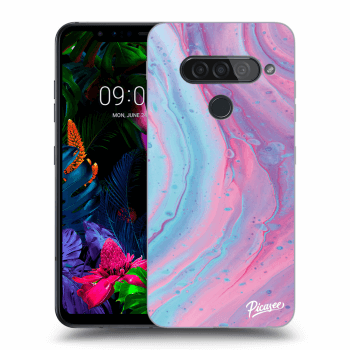 Husă pentru LG G8s ThinQ - Pink liquid