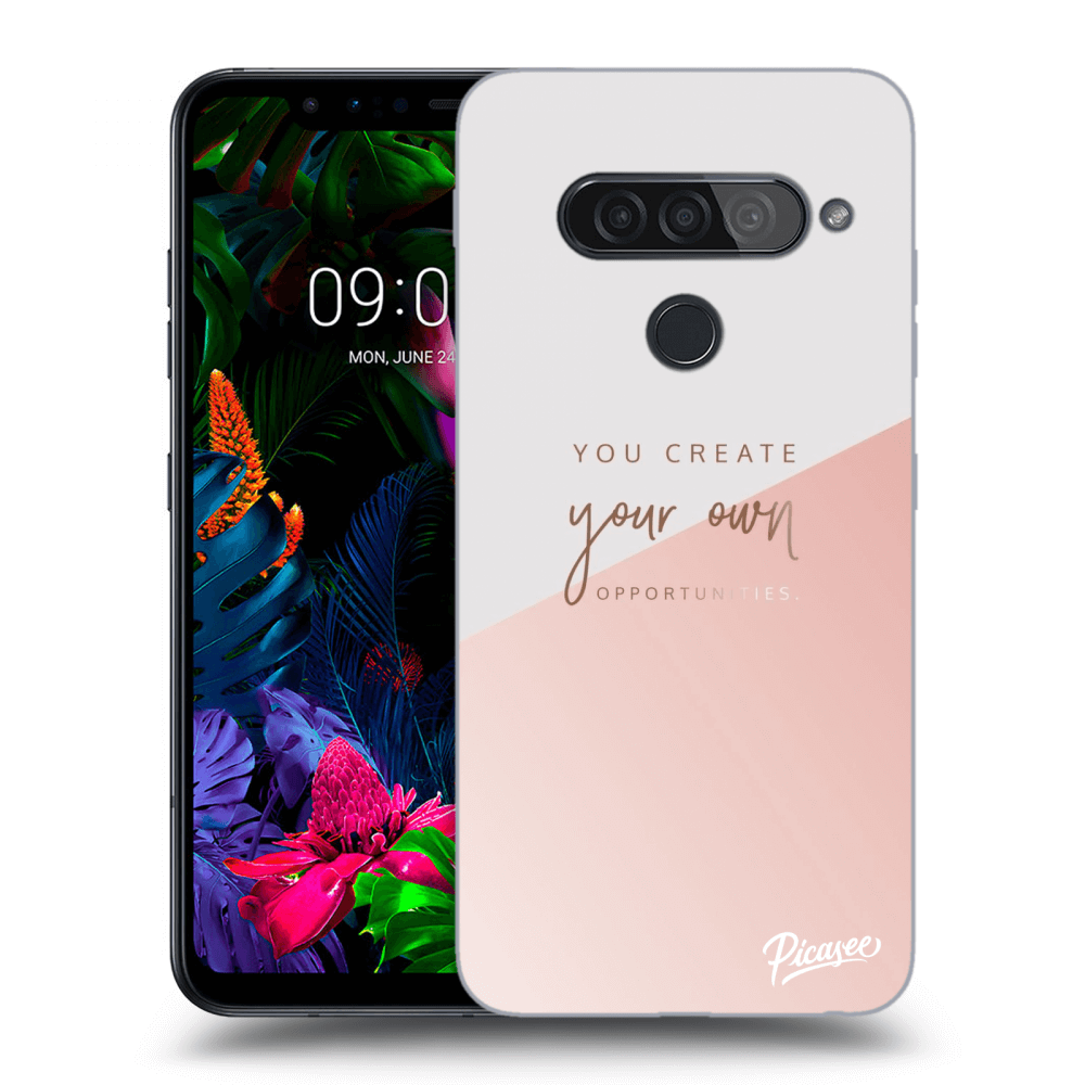 Picasee husă transparentă din silicon pentru LG G8s ThinQ - You create your own opportunities