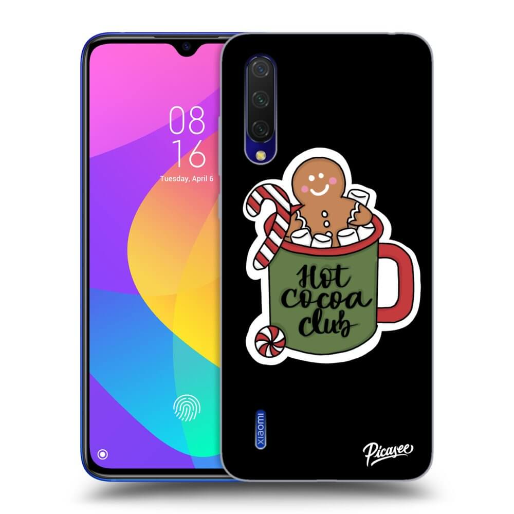 Picasee husă neagră din silicon pentru Xiaomi Mi 9 Lite - Hot Cocoa Club